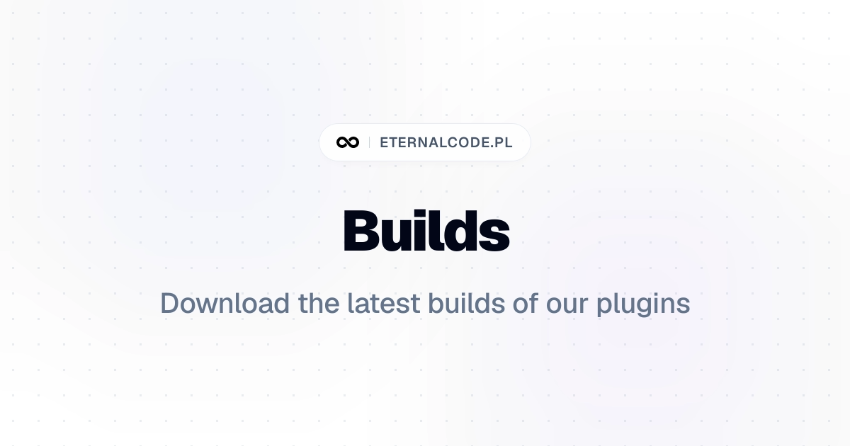 Build Explorer | EternalCode Team